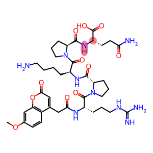 L-Glutamine, N2-[(7-methoxy-2-oxo-2H-1-benzopyran-4-yl)acetyl]-L-arginyl-L-prolyl-L-lysyl-L-prolyl- (9CI)