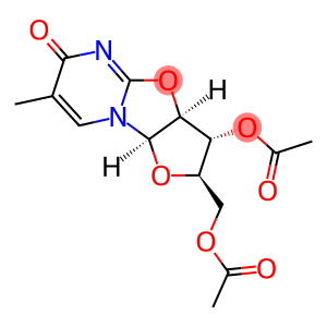 (2R)-2α-[(Acetyloxy)methyl]-2,3,3aβ,9aβ-tetrahydro-7-methyl-6-oxo-6H-furo[2',3':4,5]oxazolo[3,2-a]pyrimidine-3β-yl=acetate
