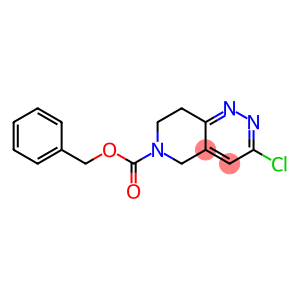 3-Chloro-7,8-dihydro-5H-pyrido[4,3-c]pyridazine-6-carboxylic acid benzyl ester