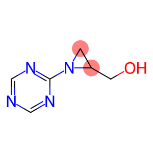 2-Aziridinemethanol,1-(1,3,5-triazin-2-yl)-(9CI)