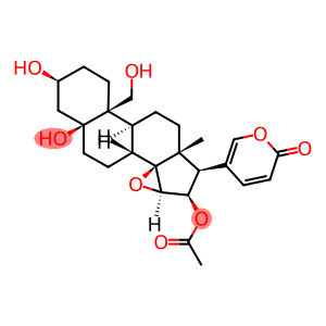 16β-Acetoxy-14,15β-epoxy-3β,5,19-trihydroxy-5β-bufa-20,22-dienolide