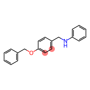 N-{[4-(Benzyloxy)phenyl]methyl}aniline