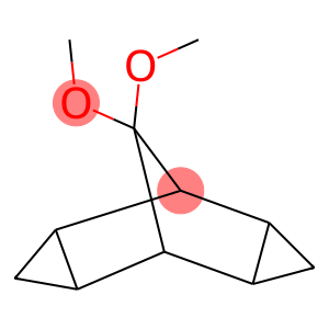 Tetracyclo[3.3.1.02,4.06,8]nonane, 9,9-dimethoxy-, (1-alpha-,2-alpha-,4-alpha-,5-alpha-,6-ba-,8-ba-)- (9CI)