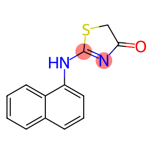 2-(naphthalen-1-ylamino)thiazol-4(5H)-one