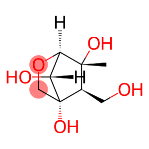 2-Oxabicyclo[2.2.1]heptane-4,6,7-triol,5-(hydroxymethyl)-6-methyl-,(1R,4R,5R,6R,7R)-(9CI)