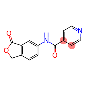 4-Pyridinecarboxamide,N-(1,3-dihydro-3-oxo-5-isobenzofuranyl)-(9CI)