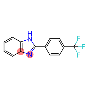 2-[4-(TRIFLUOROMETHYL)PHENYL]-1H-1,3-BENZIMIDAZOLE