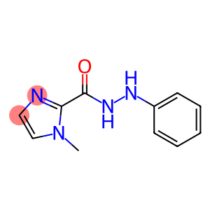 1H-Imidazole-2-carboxylic acid, 1-methyl-, 2-phenylhydrazide