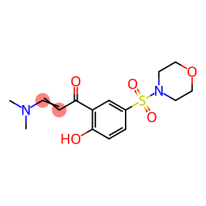 (2E)-3-(dimethylamino)-1-[2-hydroxy-5-(morpholine-4-sulfonyl)phenyl]prop-2-en-1-one