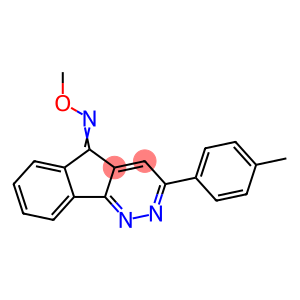 (5Z)-N-methoxy-3-(4-methylphenyl)-5H-indeno[1,2-c]pyridazin-5-imine