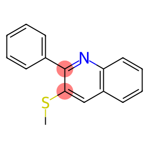 3-(methylsulfanyl)-2-phenylquinoline