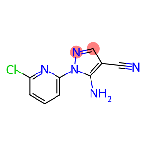 5-amino-1-(6-chloro-2-pyridinyl)-1H-pyrazole-4-carbonitrile