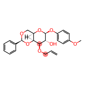 4-Methoxyphenyl  3-O-Allyl-4,6-O-benzylidene-β-D-galactopyranoside