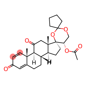 17,20alpha,21-trihydroxypregna-1,4-diene-3,11-dione 20-acetate