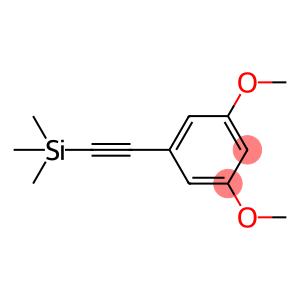 1-TRIMETHYLSILYLETHYNYL-3 5-DIMETHOXYBE&