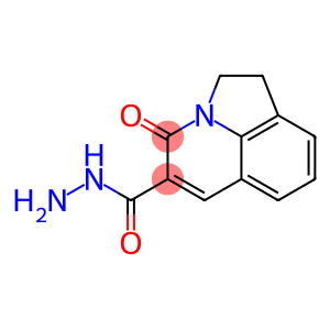 4H-Pyrrolo[3,2,1-ij]quinoline-5-carboxylicacid,1,2-dihydro-4-oxo-,hydrazide(9CI)