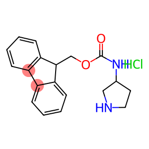 3-FMOC-氨基-吡咯烷盐酸盐(1:X)