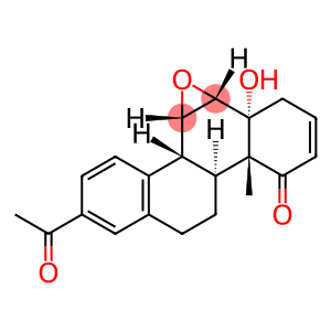 5-Hydroxy-6α,7α-epoxy-D(17a)-homo-18-nor-5α-pregna-2,13,15,17-tetrene-1,20-dione