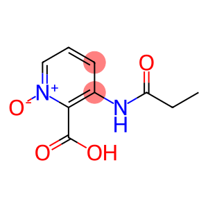 2-Pyridinecarboxylicacid,3-[(1-oxopropyl)amino]-,1-oxide(9CI)
