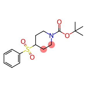 a€￠ 1-Piperidinecarboxylic acid, 4-(phenylsulfonyl)-, 1,1-dimethylethyl ester