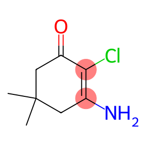 2-Cyclohexen-1-one,  3-amino-2-chloro-5,5-dimethyl-