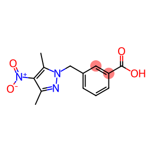 3-[(3,5-DIMETHYL-4-NITRO-1H-PYRAZOL-1-YL)METHYL]BENZOIC ACID