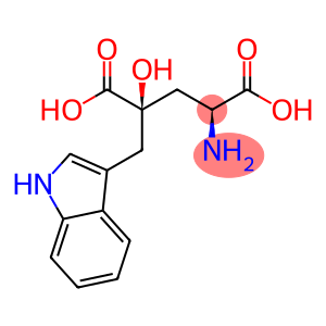 (2R,4S)-2-((1H-Indol-3-yl)methyl)-4-amino-2-hydroxypentanedioic acid