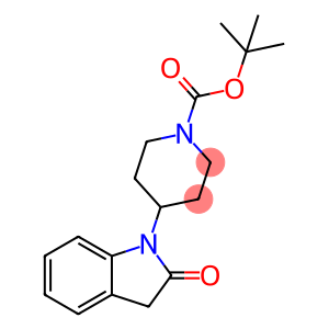 1-Piperidinecarboxylic acid, 4-(2,3-dihydro-2-oxo-1H-indol-1-yl)-, 1,1-diMethylethyl ester