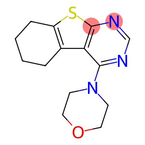 4-(morpholin-4-yl)-5,6,7,8-tetrahydro[1]benzothieno[2,3-d]pyrimidine