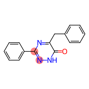 1,2,4-Triazin-6(1H)-one, 3-phenyl-5-(phenylmethyl)-