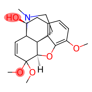 (13β,14β)-7,8-Didehydro-4,5α-epoxy-3,6,6-trimethoxy-17-methylhasubanan-9α-ol