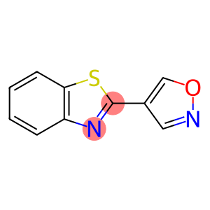 Benzothiazole, 2-(4-isoxazolyl)- (9CI)
