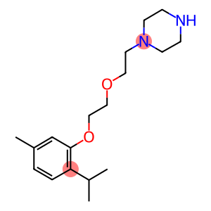 1-{2-[2-(2-isopropyl-5-methylphenoxy)ethoxy]ethyl}piperazine