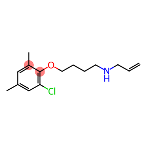 N-allyl-N-[4-(2-chloro-4,6-dimethylphenoxy)butyl]amine