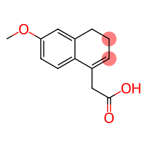 2-(6-Methoxy-3,4-dihydronaphthalen-1-yl)acetic acid