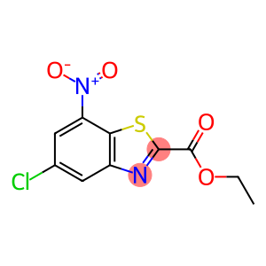2-Benzothiazolecarboxylic acid, 5-chloro-7-nitro-, ethyl ester