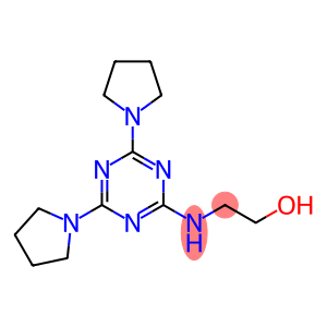 Ethanol, 2-[(4,6-di-1-pyrrolidinyl-1,3,5-triazin-2-yl)amino]-