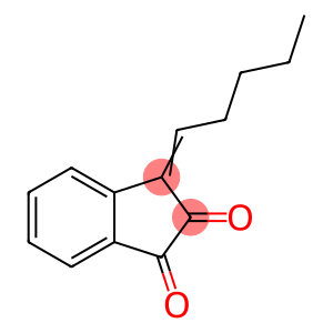 1H-Indene-1,2(3H)-dione, 3-pentylidene- (9CI)