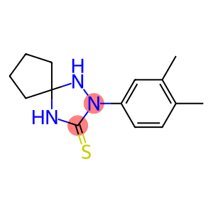 2-(3,4-dimethylphenyl)-1,2,4-triazaspiro[4.4]nonane-3-thione