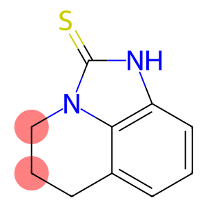 4H-Imidazo[4,5,1-ij]quinoline-2(1H)-thione,5,6-dihydro-(7CI,9CI)