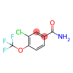 3-CHLORO-4-(TRIFLUOROMETHOXY)BENZAMIDE