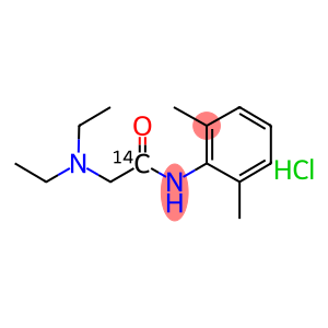 LIDOCAINE HYDROCHLORIDE, [CARBONYL-14C]