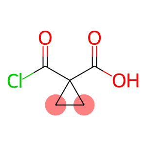 Cyclopropanecarboxylic acid, 1-(chlorocarbonyl)- (9CI)