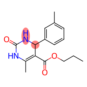 5-Pyrimidinecarboxylicacid,1,2,3,4-tetrahydro-6-methyl-4-(3-methylphenyl)-2-oxo-,propylester(9CI)