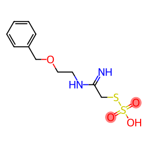 Thiosulfuric acid hydrogen S-[2-(2-benzyloxyethylamino)-2-iminoethyl] ester