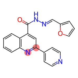 N'-(2-furylmethylene)-2-(4-pyridinyl)-4-quinolinecarbohydrazide