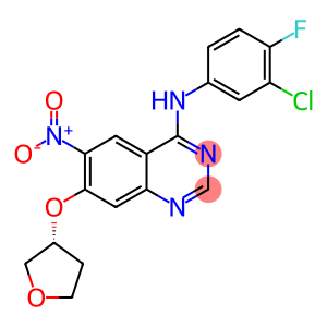 4-QuinazolinaMine, N-(3-chloro-4-fluorophenyl)-6-nitro-7-[[(3R)-tetrahydro-3-furanyl]oxy]-