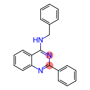 N-BENZYL-2-PHENYL-4-QUINAZOLINAMINE