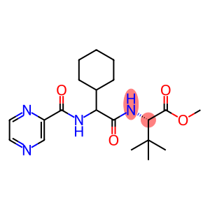 L-Valine, (2S)-2-cyclohexyl-N-(2-pyrazinylcarbonyl)glycyl-3-methyl-, methyl ester