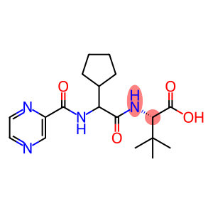 L-Valine, (2S)-2-cyclopentyl-N-(pyrazinylcarbonyl)glycyl-3-methyl- (9CI)